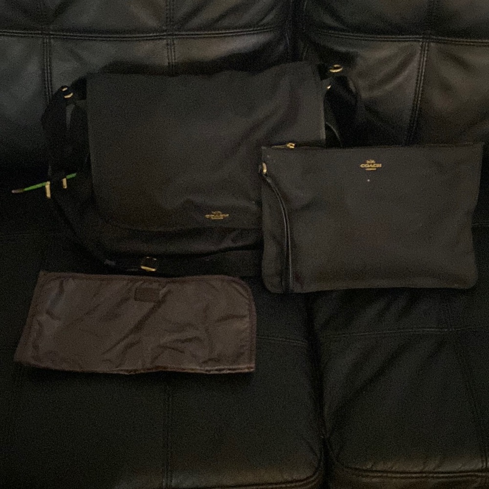 Coach diaper bag